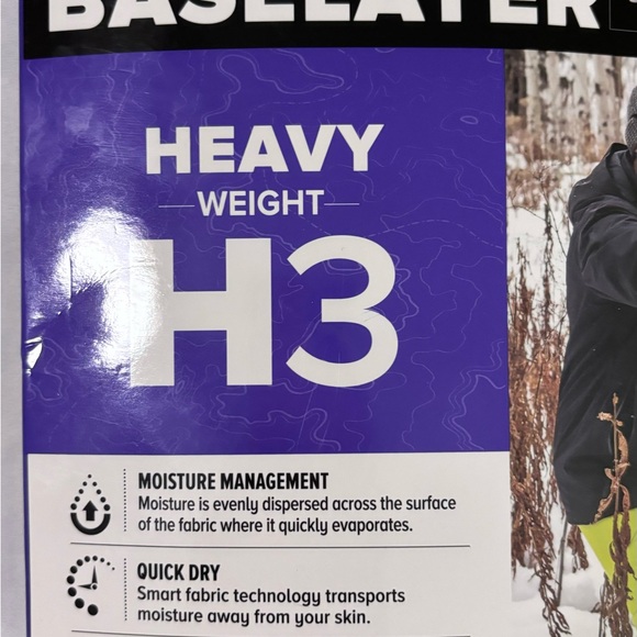 Climatesmart Mens Heavy Weight Black Arcticore Cuddl Duds - Picture 3 of 4